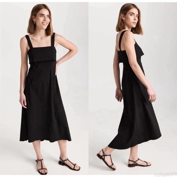 NEW Theory Flap Midi Dress - Picture 1 of 9
